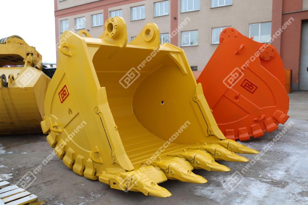 Ковш скальный усиленный для экскаватора Caterpillar 374DL объемом 4,6 куб.м